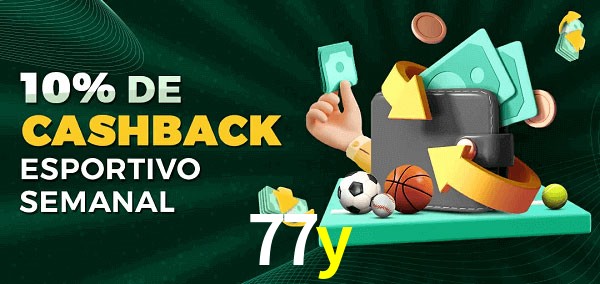 10% de bônus de cashback na 77y